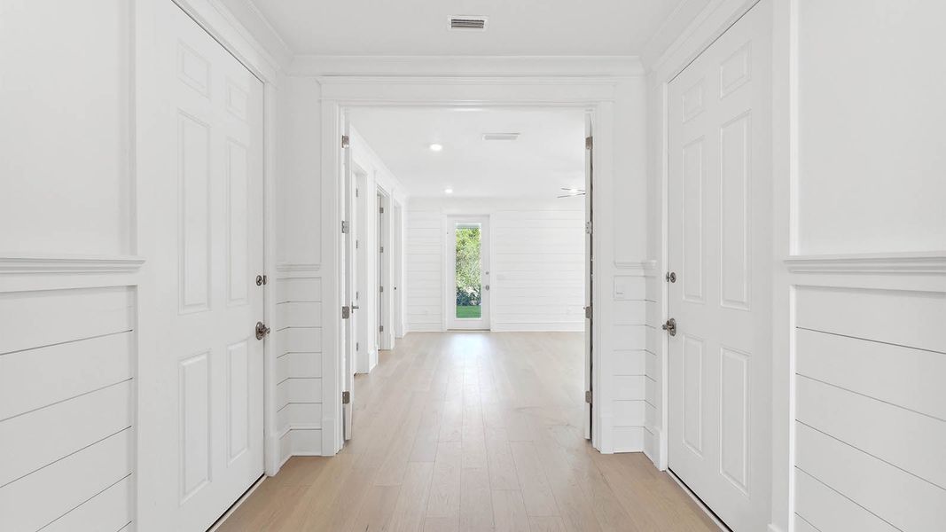 Representative unfurnished interior of a home built from the Cayman by D.R. Horton in Parkside, Santa Rosa Beach (Image 21).