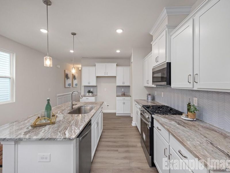 Furnished interior view inside a new home in Gregory Village, Lillington (Image 13).
