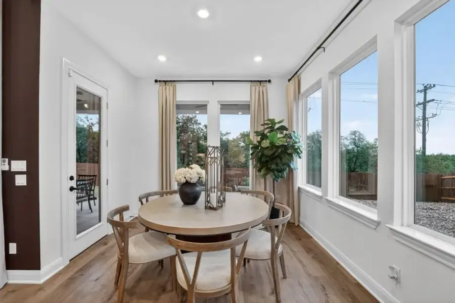 Representative furnished interior of a home built from the Balcones by Taylor Morrison in Eastwood, Manor (Image 8).