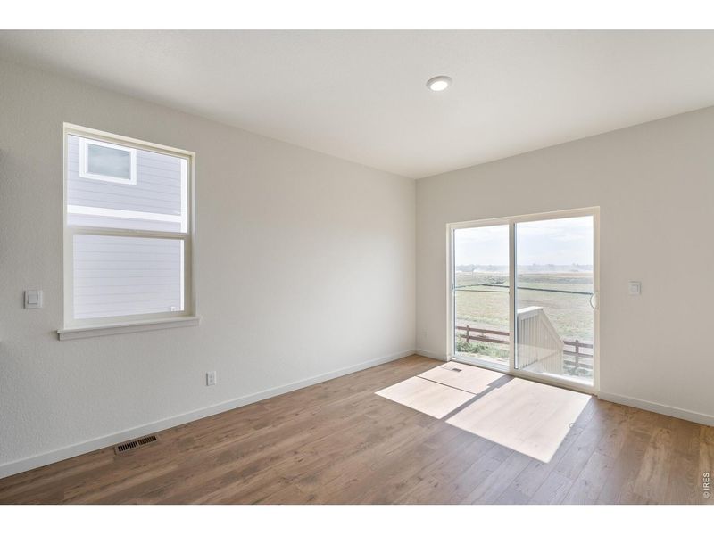 Spacious, unfurnished interior of a new home in Westgate, Greeley (Image 22).