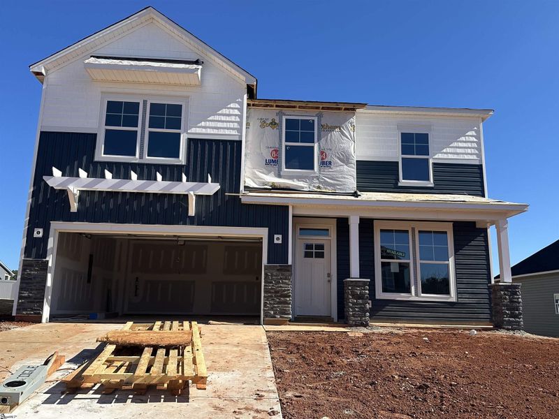 In-progress construction of a new home in Shiloh Trail, Wellford, SC (Image 8). In-progress construction of a new home in Shiloh Trail, Wellford, SC (Image 8).