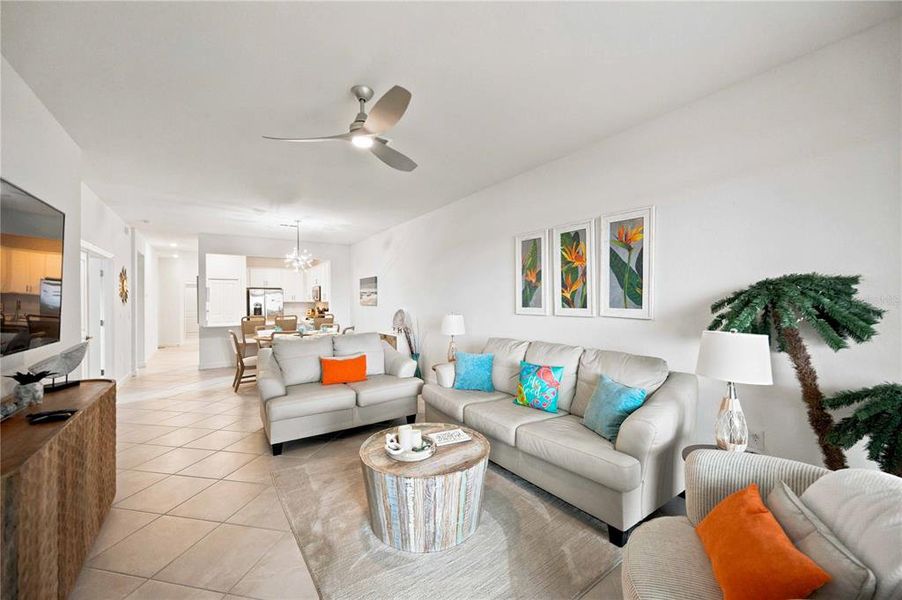 Furnished interior view inside a new home in , Englewood (Image 10). Furnished interior view inside a new home in , Englewood (Image 10).