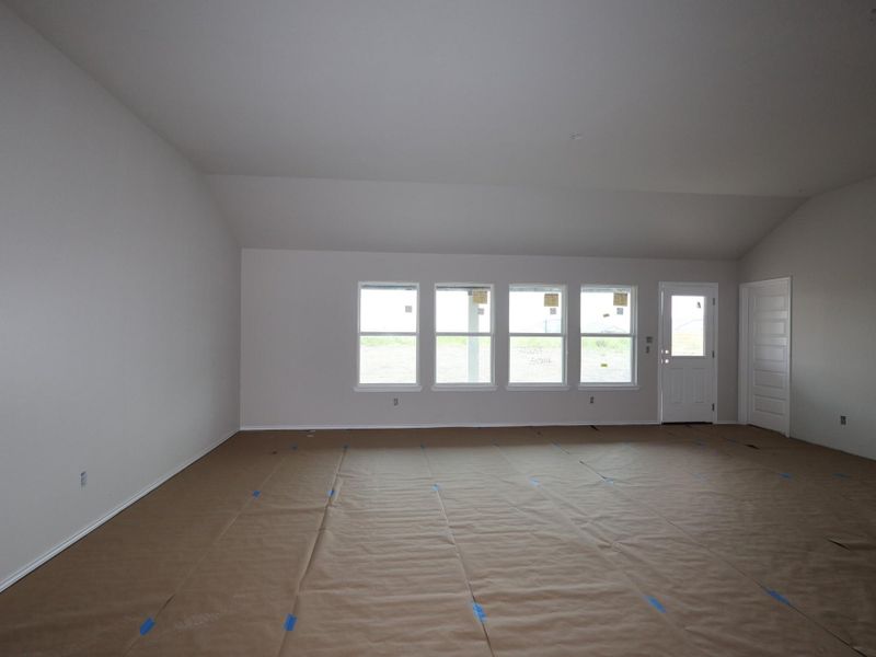 In-progress construction of a new home in Carillon, Manor, TX (Image 10).