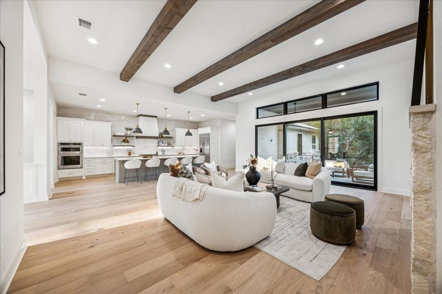 Furnished interior view inside a new home in , Horseshoe Bay (Image 8). Furnished interior view inside a new home in , Horseshoe Bay (Image 8).