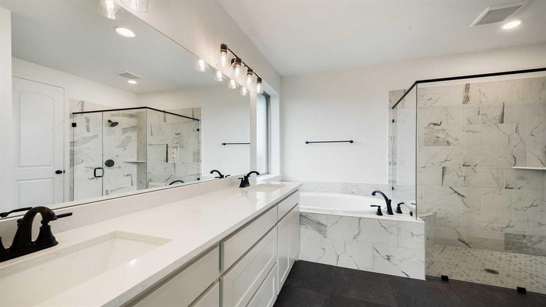 Furnished interior view inside a new home in Meraki, Forney (Image 8).