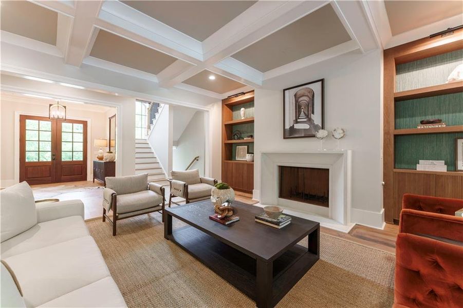 Furnished interior view inside a new home in , Atlanta (Image 33).