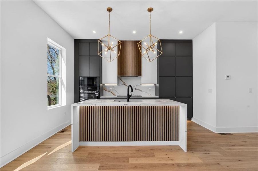 Furnished interior view inside a new home in , Canton (Image 9).