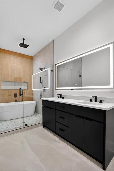 Furnished interior view inside a new home in , Dallas (Image 6). Furnished interior view inside a new home in , Dallas (Image 6).