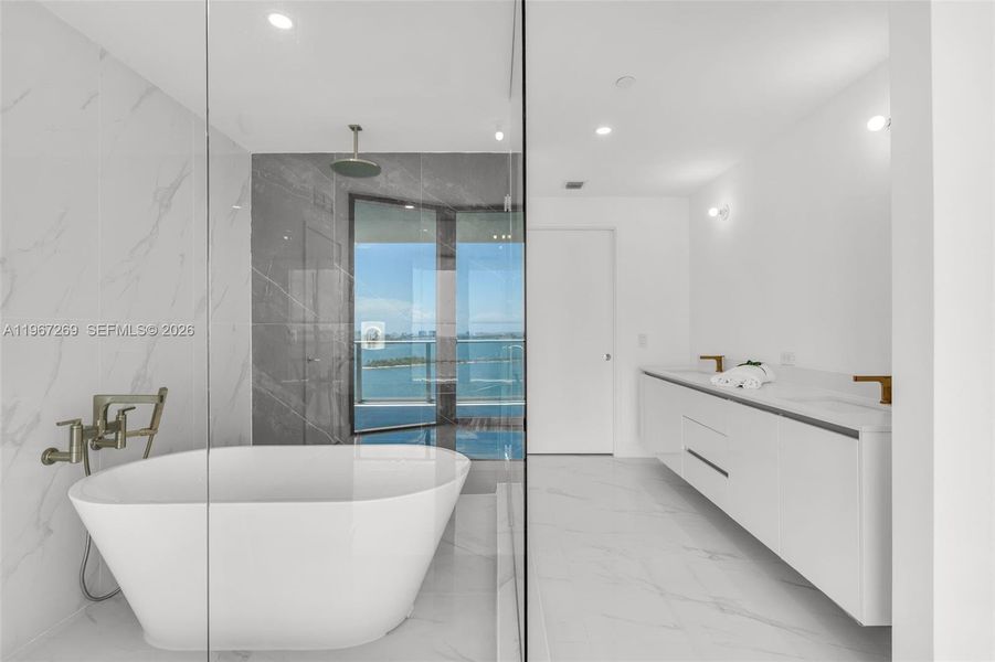 Furnished interior view inside a new home in , Miami (Image 18). Furnished interior view inside a new home in , Miami (Image 18).