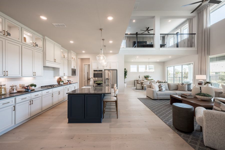 Furnished interior view inside a new home in Evergrove, Richmond (Image 5).