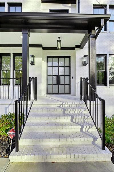 Exterior details and patio area of a home in , Marietta (Image 41).