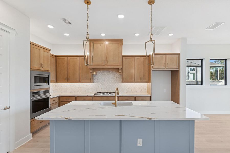 Furnished interior view inside a new home in ARTAVIA 50' Homesites, Conroe (Image 10).