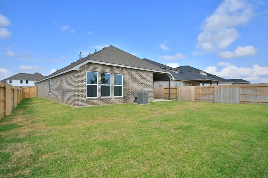Exterior details and patio area of a home in Cypress Green, Hockley (Image 13). Exterior details and patio area of a home in Cypress Green, Hockley (Image 13).