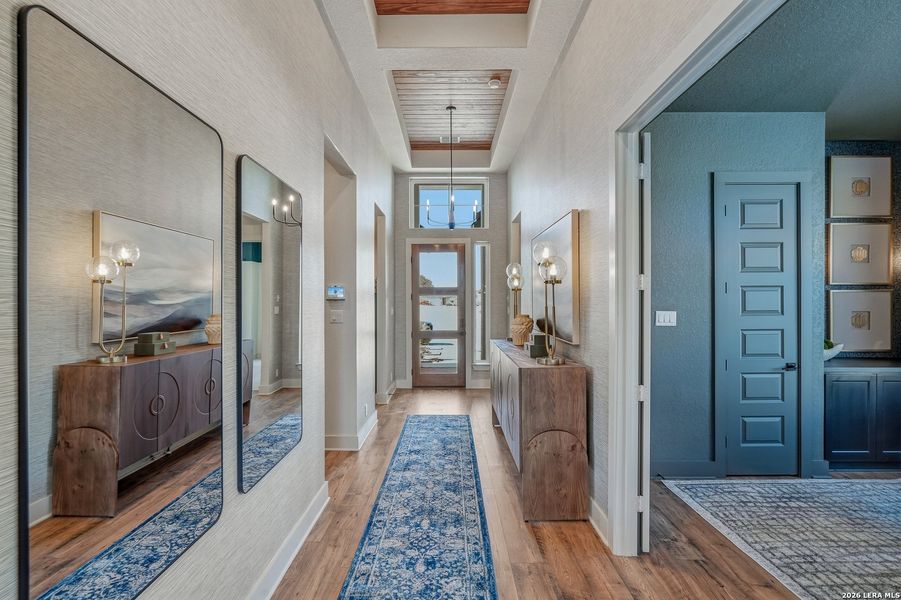 Furnished interior view inside a new home in Stillwater Ranch, San Antonio (Image 32).