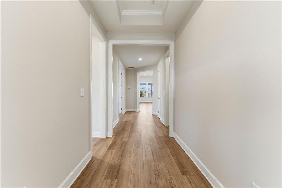 Spacious, unfurnished interior of a new home in Cresswind Georgia at Twin Lakes, Hoschton (Image 18).