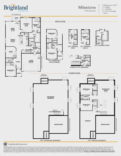 Milestone Floor Plan Milestone Floor Plan