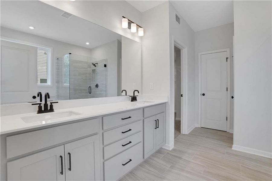 Furnished interior view inside a new home in , Powder Springs (Image 5).