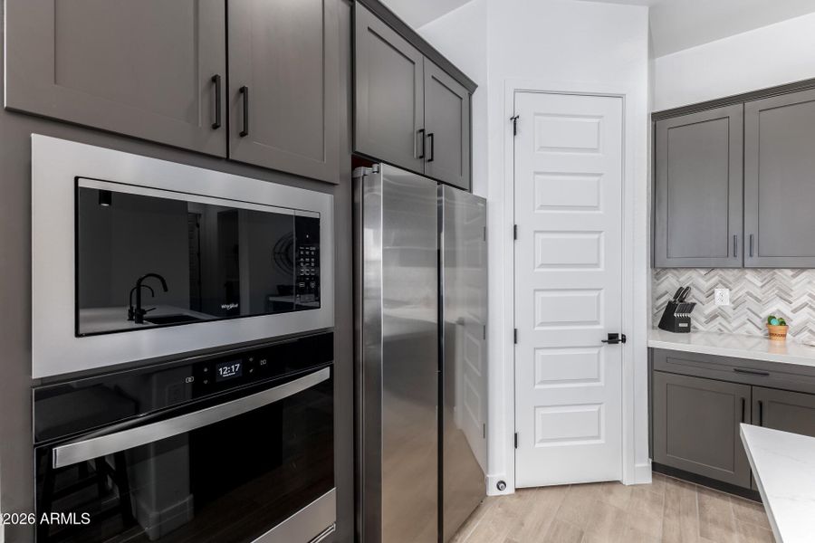 Wall Oven and Microwave