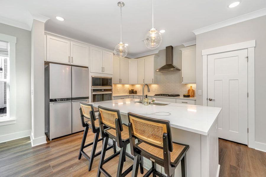 Representative furnished interior of a home built from the Jasmine by Center Park Homes in Pineland Village, Summerville (Image 12).