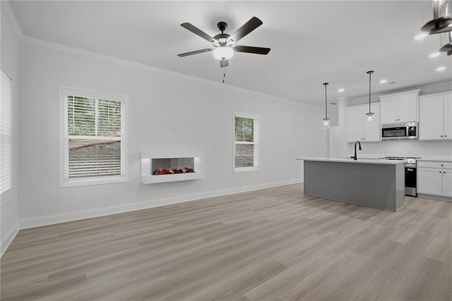 Spacious, unfurnished interior of a new home in , Austell (Image 27). Spacious, unfurnished interior of a new home in , Austell (Image 27).