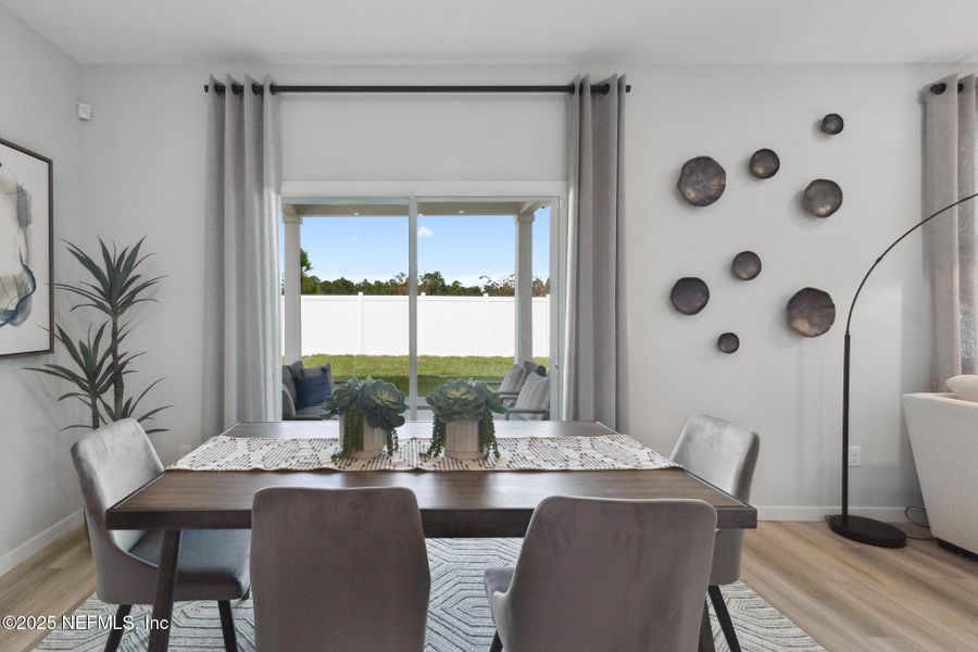 Furnished interior view inside a new home in Magnolia Series at Seminole Palms, Palm Coast (Image 24).