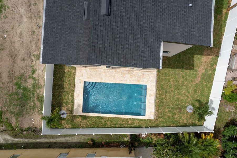 Exterior details and patio area of a home in , Tampa (Image 53).