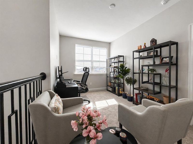 Furnished interior view inside a new home in Havenfield at Crossprairie, St. Cloud (Image 7).
