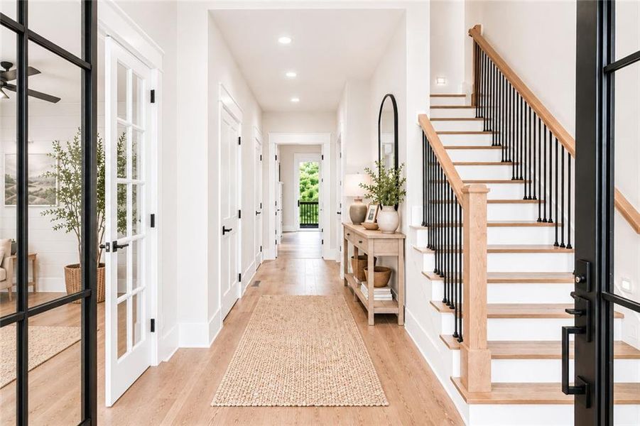 Furnished interior view inside a new home in , Dawsonville (Image 37).