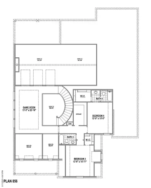 Plan 856 2nd Floor