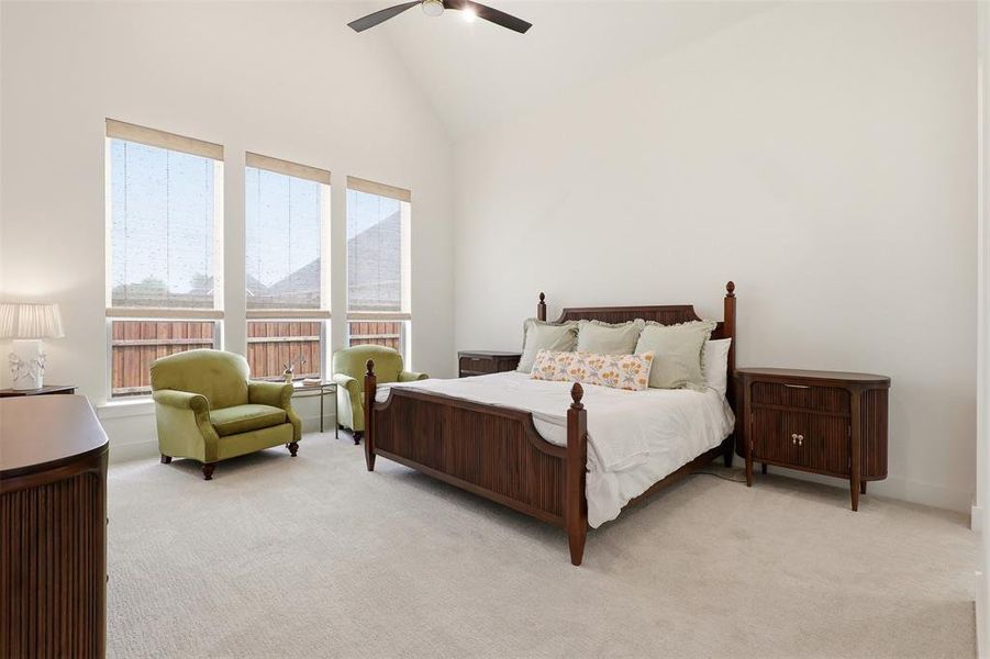 Furnished interior view inside a new home in The Homestead - 62', Rockwall (Image 23).