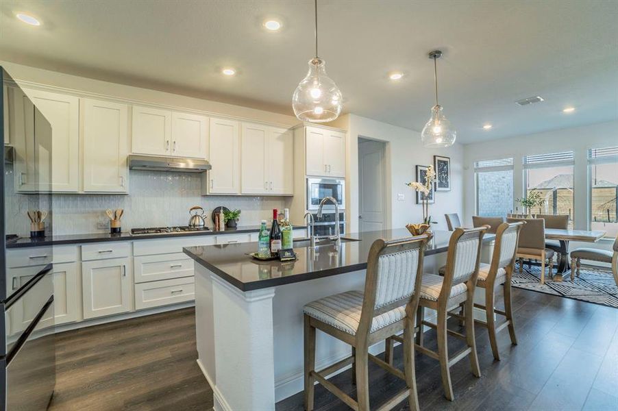 Furnished interior view inside a new home in The Ridge at Northlake, Northlake (Image 18).