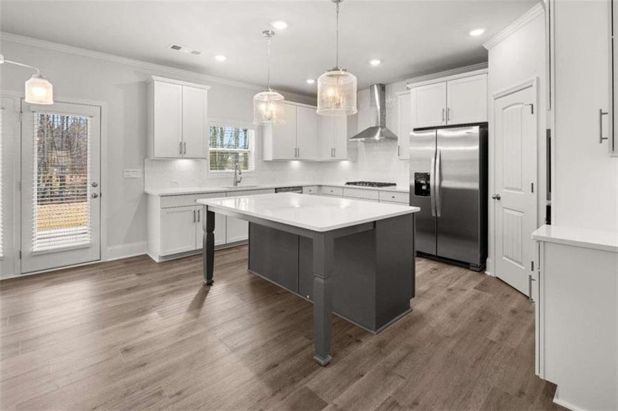 Furnished interior view inside a new home in Holland Estates, Powder Springs (Image 10).