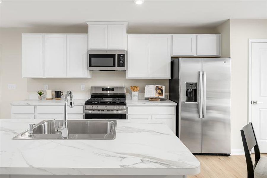 Representative furnished interior of a home built from the Tate by Ryan Homes in Colonial Village, Edenton (Image 2).