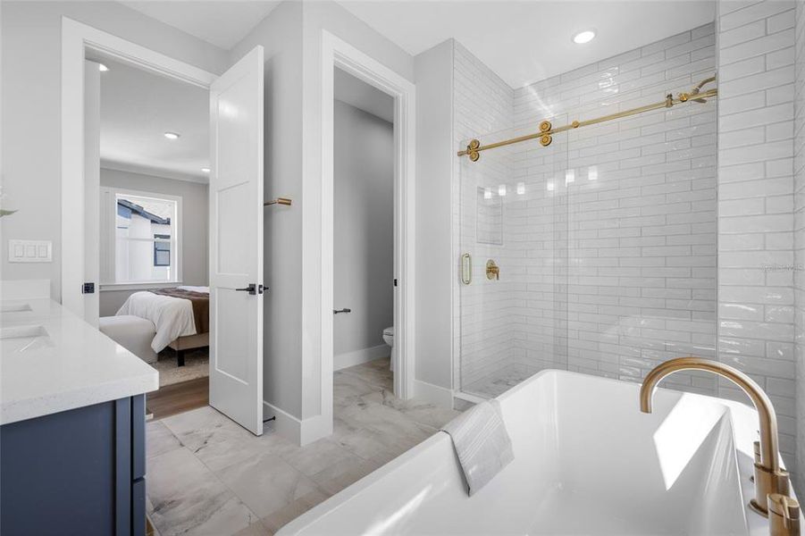 Furnished interior view inside a new home in Blanc, St. Petersburg (Image 27).