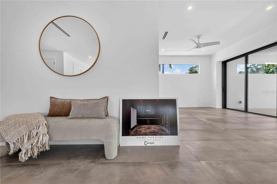 Furnished interior view inside a new home in , Sarasota (Image 9).
