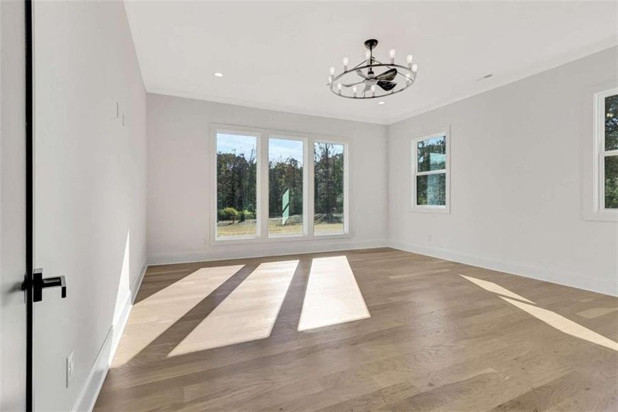 Spacious, unfurnished interior of a new home in , Brooks (Image 43).