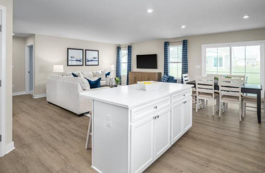 Furnished interior view inside a new home in Newberry 55+ Single Family Homes, McDonough (Image 3).