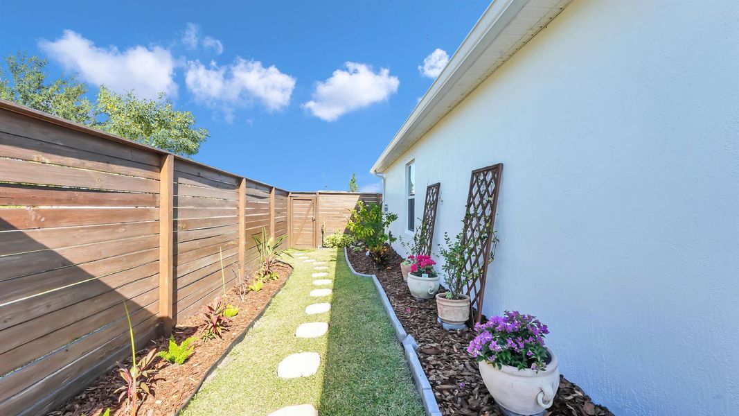 Exterior details and patio area of a home in , Port St. Lucie (Image 26). Exterior details and patio area of a home in , Port St. Lucie (Image 26).