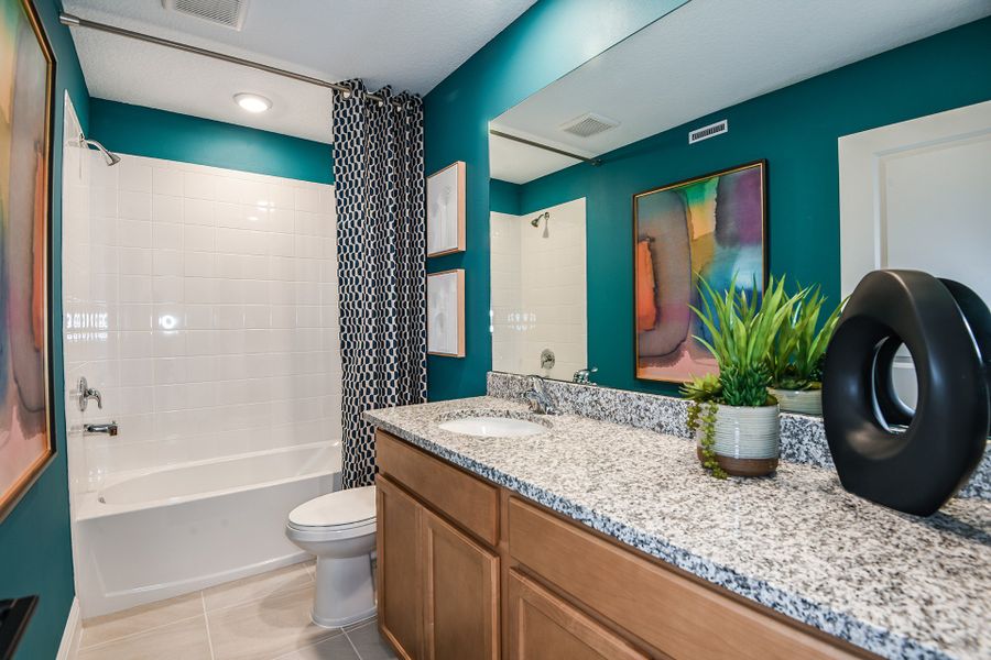 Representative furnished interior of a home built from the Luciana by Beazer Homes in Vintner Reserve, Clermont (Image 7).