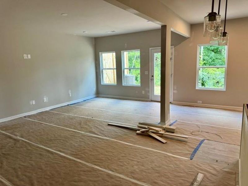 In-progress construction of a new home in Park Center Pointe, Mableton, GA (Image 11).