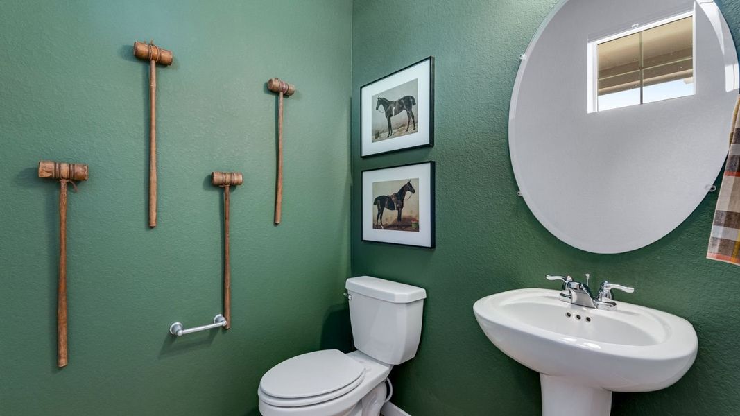 Furnished interior view inside a new home in Settlers Crossing, Commerce City (Image 11).