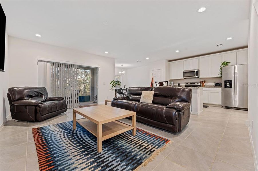 Furnished interior view inside a new home in , Groveland (Image 7).