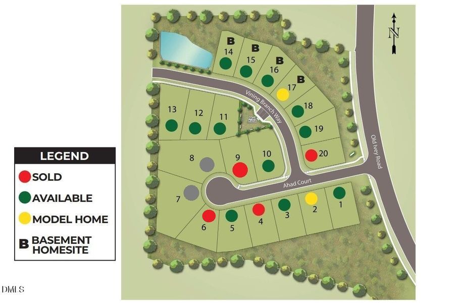 Lot Status Map Lot Status Map