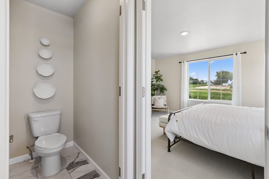 Representative furnished interior of a home built from the Biscayne by Landsea Homes in Spring Valley, Longmont (Image 22). Representative furnished interior of a home built from the Biscayne by Landsea Homes in Spring Valley, Longmont (Image 22).