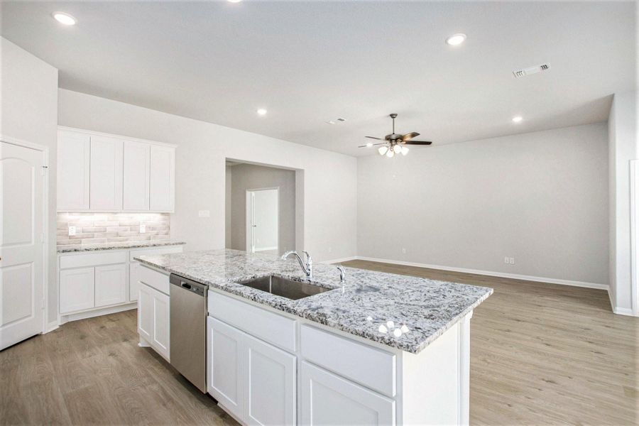 Furnished interior view inside a new home in , Bay City (Image 11).