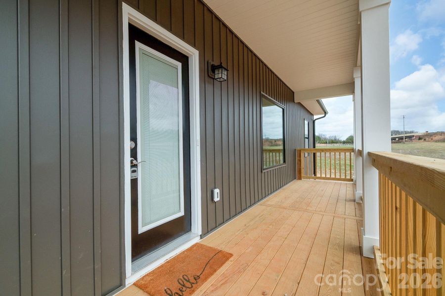 Exterior details and patio area of a home in , Monroe (Image 18).