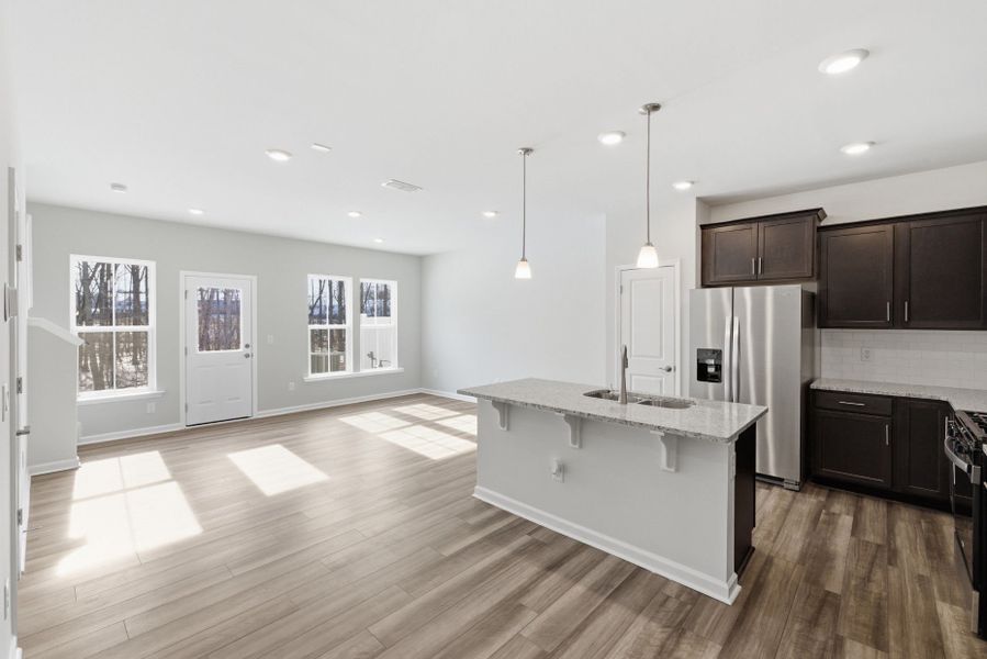 Furnished interior view inside a new home in Flemingfield, Greensboro (Image 10).