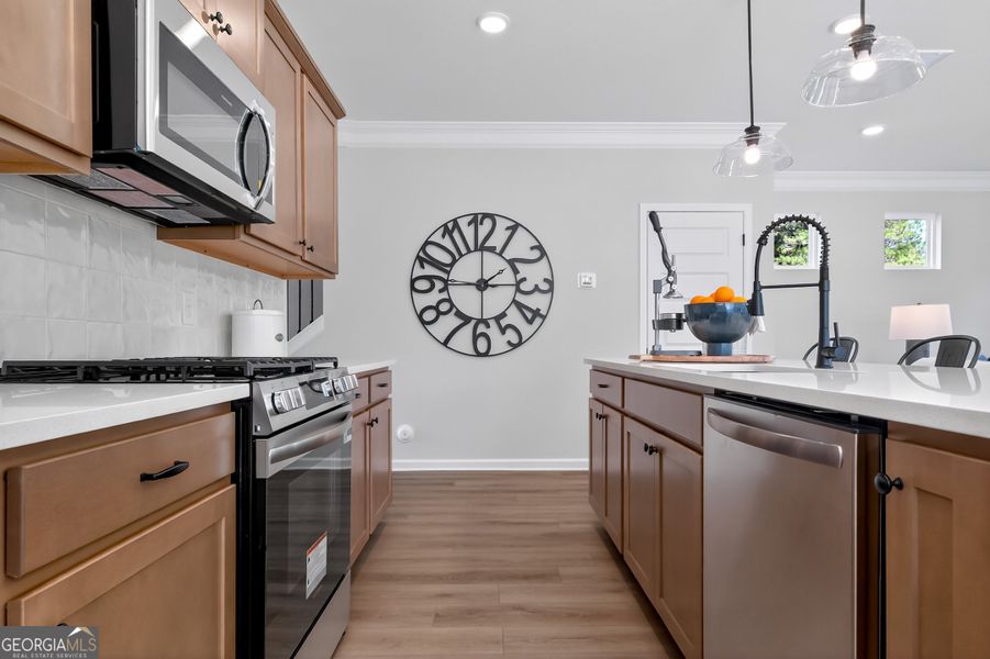 Furnished interior view inside a new home in Stonebridge North, Macon (Image 14).