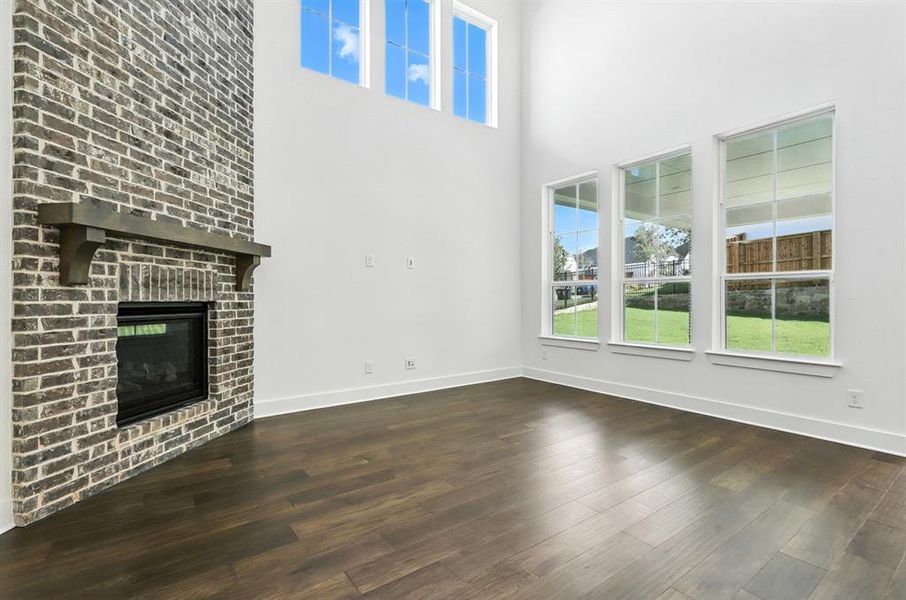 Spacious, unfurnished interior of a new home in Walsh: Artisan Series - 50' lots, Aledo (Image 21).