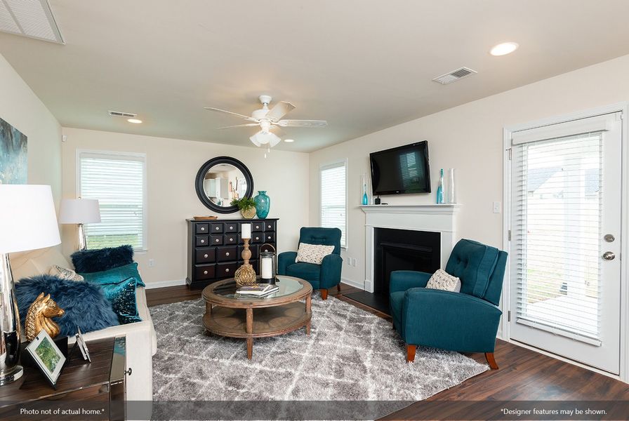 Furnished interior view inside a new home in Killians Crossing, Blythewood (Image 6).